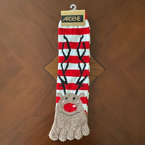 Holiday Socks & Bonus Teddy - Picture 2 of 6